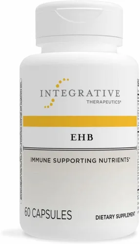 Integrative Therapeutics EHB - Suplemento de apoyo inmunológico con vitaminas A, C y B6* - Soporte mineral con zinc - Sin lácteos y sin gluten - 60