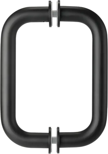 Miniatura 12 de Kolet Manija de puerta de ducha, manija de puerta de ducha de cristal de centro a centro, acero inoxidable 304, compatible con vidrio de 1/4 a 1/2