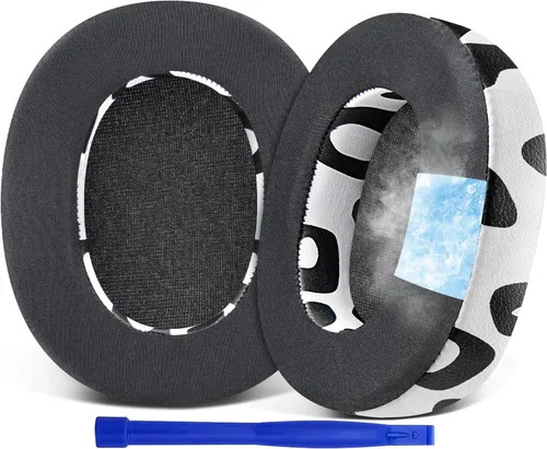 Miniatura 8 de SOULWIT Almohadillas de enfriamiento para auriculares Sony WH-1000XM5 con cancelación de ruido, espuma de aislamiento de ruido de alta densidad
