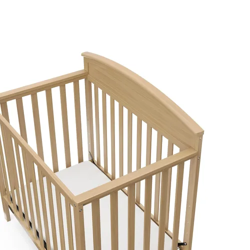 Miniatura 4 de Graco Benton - Mini cuna convertible 4 en 1 con colchón de cuna – Certificado GREENGUARD Gold, colchón de 2.75 pulgadas incluido, cuna de bebé se