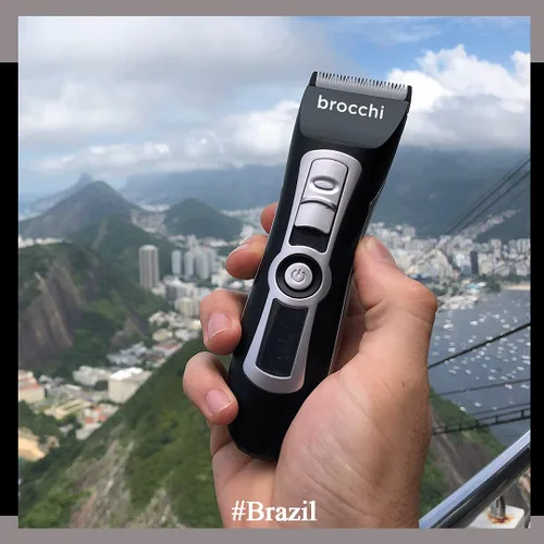 Miniatura 3 de Cortex International Brocchi - Herramienta de aseo y recorte, recortadora de barba para hombres, herramienta de aseo eléctrica digital, maquinilla