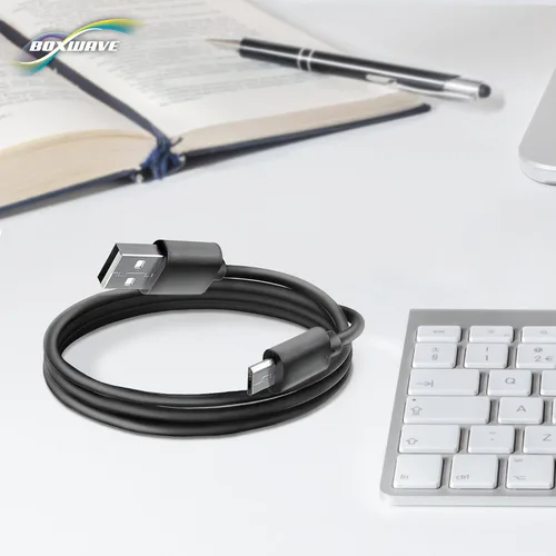 Miniatura 5 de BoxWave Cable compatible con Panasonic Toughbook FZ-T1 - Cable DirectSync, cable duradero de carga y sincronización