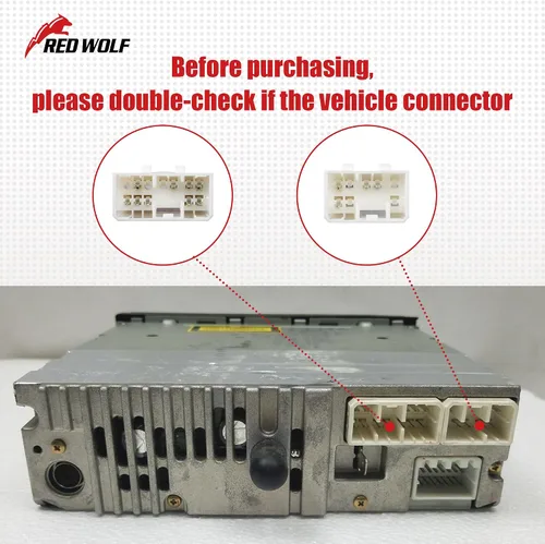 Miniatura 4 de RED WOLF Arnés de cables de instalación de radio de coche compatible con Mazda 626 Miata MX3 Protege MPV Millinia 1989-2002 conector de enchufe