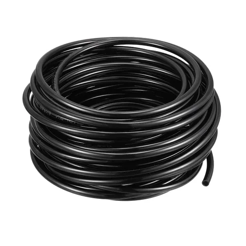 uxcell Tubería de aire neumática, 0.236 in de diámetro exterior x 0.157 in ID 39.4 ft (39.4 pies) PU poliuretano compresor de aire manguera tubo