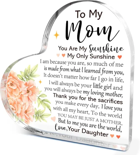 Miniatura 32 de Regalos de cumpleaños para mamá de parte de la hija, regalos de agradecimiento para mamás, día de la madre, Navidad, ideas únicas de regalo