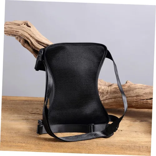 Miniatura 5 de Bolsa de pecho para hombre, bolsa de pierna para hombre, riñonera de moda, bolsa de pierna portátil, paquete de cintura multifuncional, bolso