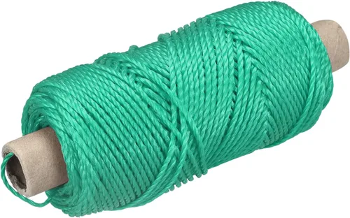 Miniatura 11 de MECCANIXITY Twisted Mason Line - Cuerda de nailon color negro, 328.1 ft/109 yardas, 0.098 in de diámetro para redes, paisajismo, mejoras del hogar