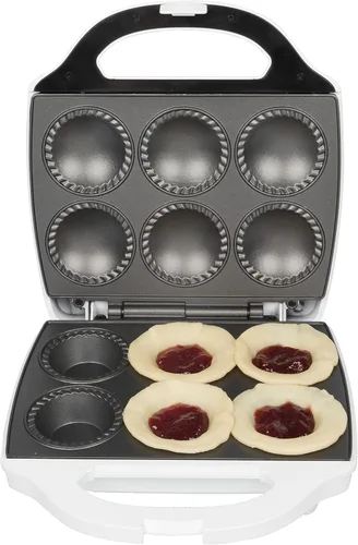 Miniatura 6 de Minihorno antiadherente para cocinar tartas y quiches. Prepara 6 pequeñas tartas y quiches en minutos