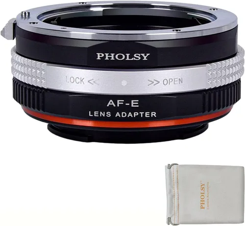 Miniatura 21 de PHOLSY Adaptador de Lente de Enfoque Manual Compatible con Lentes Canon EOS EF a Cámara de Montura E Compatible con Sony a1 a9ii a7S iii/ii, a7R