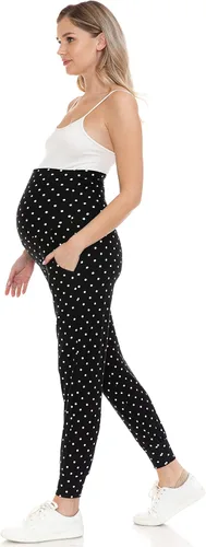Miniatura 222 de Leggings Depot Pantalones de maternidad para mujer, sobre el vientre, pantalones deportivos casuales para descansar