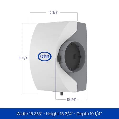 Miniatura 9 de AprilAire 400M Humidificador para toda la casa, humidificador manual para ahorrar agua, humidificador para toda la casa de gran capacidad