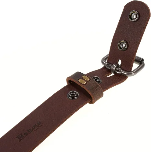 Miniatura 5 de The Retro Rider - Cinturón de cuero clásico para hombre, 1 12 pulgadas de ancho, fabricado en los Estados Unidos