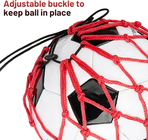 Miniatura 5 de 2PCS Soccer Ball Net Soccer Training Equipment, Football Kick Throw Solo Practice Training Aid, Upgrade Soccer Nets for Kids Youth Adults for Ball