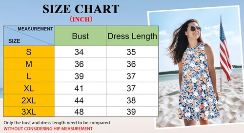 Miniatura 5 de Moskill - Vestidos de verano para mujeres, vestido casual de playa con bolsillos