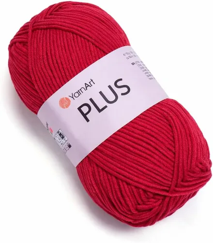 Miniatura 22 de YarnArt Jeans Plus - Hilo de mezcla de algodón suave, 100g (3.5 onzas), 160m (174 yardas), 55% algodón, 45% acrílico, grosor medio #4, ideal