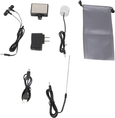 Miniatura 8 de Detector de fugas de agua subterránea con sondas duales, herramienta de detección de fugas de tuberías, probador amplificador de sonido recargable