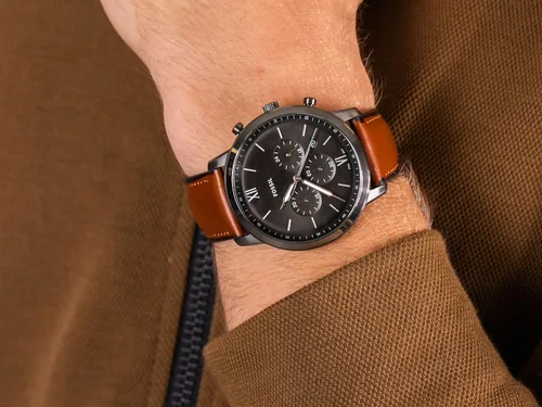 Miniatura 5 de Fossil FS5512 - Reloj cronógrafo de cuarzo para hombre con correa de piel