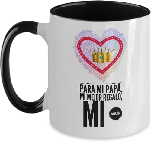 Miniatura 5 de Regalos para papa en su dia Día del padre Regalo para papi, abuelos, día del padre mejor padre Taza regalo Te quiero papa Mejor papá