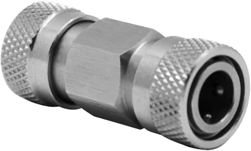 Paintball PCP Doble 0.315 in Adaptador de acoplamiento de desconexión rápida hembra Acoplador de acero inoxidable HPA CO2 tanque de aire Conector de