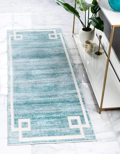Miniatura 23 de Unique Loom Colección Uptown de Jill Zarin - Alfombra moderna con textura de estilo griego, color beige (1.25 x 1.85 m)