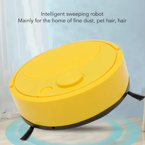 Miniatura 2 de Ejoyous Aspiradora robótica, aspiradora robótica de carga USB, mini robot de barrido inteligente para suelos de madera, azulejos, alfombras, suelos