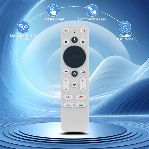 Miniatura 6 de Reemplazo de control remoto de voz compatible con Onn Android TV FHD 4K UHD GEN 2 Stre-Aming Stick Box, y funciona para MECOOL MK2 Smart Box