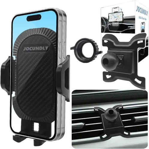 Soporte de teléfono para automóvil Mercedes Benz Clase GLE 2020-2024 y Clase GLS 2020-2024 [compatible con funda gruesa] Soporte de teléfono