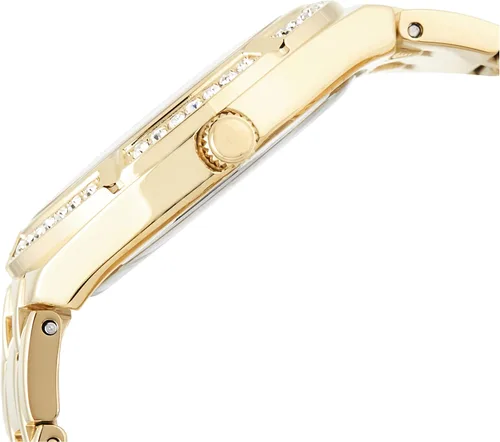 Miniatura 3 de Guess Reloj acentuado de cristal de 1.417in, plateado