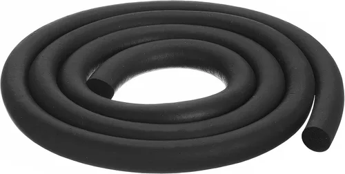 Miniatura 34 de uxcell Tira de sellado de goma de espuma, 0.197 in (13/64 pulgadas) de diámetro, 23.0 ft (22.96 pies) de caucho EPDM redondo largo para juntas