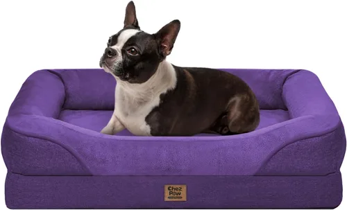 Miniatura 50 de Cama ortopédica grande lavable para perros, sofá XL para perros, cama de cuatro lados para perros, impermeable, antideslizante, para perros de gran