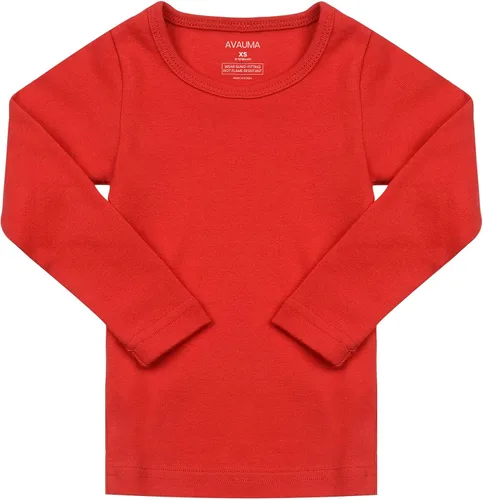Miniatura 2 de AVAUMA - Pijama para niños y niñas de algodón básico para uso diario