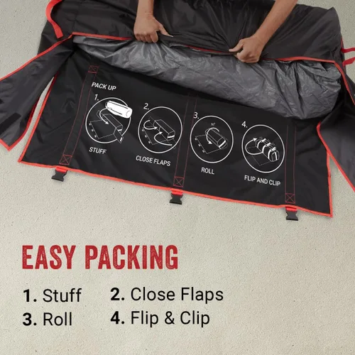 Miniatura 6 de Coleman Skylodge Instant Tent with Rainfly, Family Tent Sets Up in a Minute, Includes Pre-Attached Poles & Carry Bag, Made of PFAS-Free