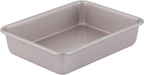 Miniatura 9 de CHEFMADE Molde cuadrado para tartas, plato de 5 pulgadas de profundidad con parte inferior suelta extraíble antiadherente cuadrado para hornear