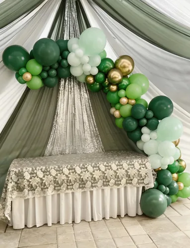 Miniatura 4 de Kit de arco de guirnalda de globos de oro rosa, globos metálicos de oro rosa y blancos de 18/12/10/5 pulgadas de varios tamaños y globos de confeti