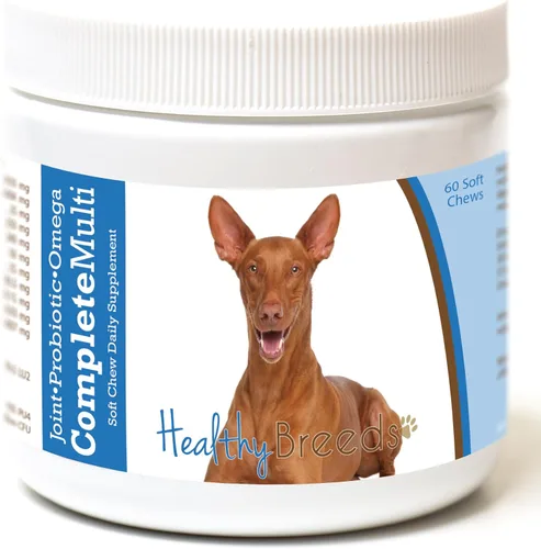Miniatura 363 de Healthy Breeds Pug todo en uno multivitamínico suave masticable 60