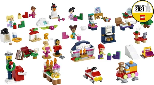 Miniatura 5 de LEGO® Calendario de Adviento de Friends 41690 Kit de construcción; cuenta regresiva de Navidad para niños creativos