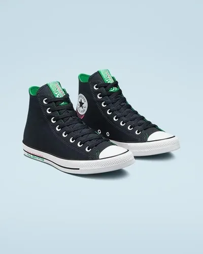 Miniatura 3 de Converse Chuck Taylor All Star See Beyond - Top alto unisex negroverderosa Prime