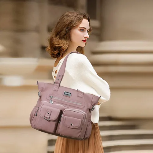 Miniatura 5 de Monederos grandes para mujer, bolsos de hombro, bolso Hobo para mujer
