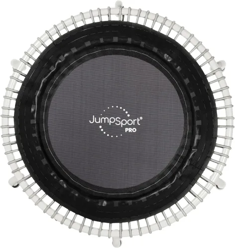 Miniatura 20 de JumpSport 350 PRO 39 Inch Fitness Trampoline Indoor Rebounder Cardio Workout Equipment 300 lb Capacity Negro mate