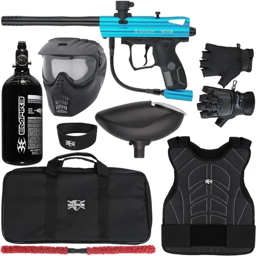 Action Village Kingman Spyder Victor Protector Pistola de Paintball Kit Kit Protector 1 Gloss Teal