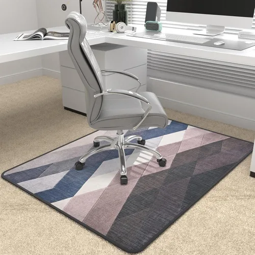 Miniatura 13 de Placoot Tapete para silla de escritorio para suelo de madera dura y azulejos 55"x35" Tapete para silla de oficina para sillas rodantes Grande