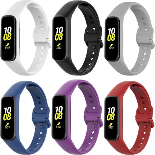 Miniatura 13 de LeongLzt Galaxy Fit 2 bandas de repuesto para Samsung Galaxy Fit 2, correas de silicona suave Galaxy Fit2 para Samsung Galaxy Fit2 SM-R220 bandas