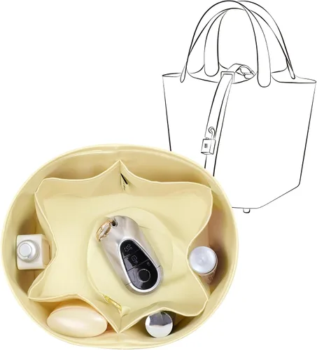 Miniatura 28 de Se adapta a Picotin 18 bolsas, inserto organizador de bolso de seda de alta calidad, suave al tacto y ligero, organizador de lujo con caja de regalo