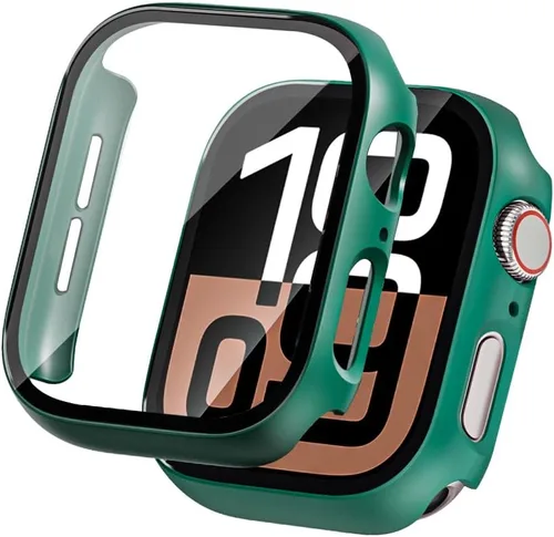 Miniatura 11 de Juego de 2 fundas de PC duro para Apple Watch SE 3 (2025) / SE2 / SE / Series 6/5/4, protector de pantalla de 40 mm, con protector de pantalla