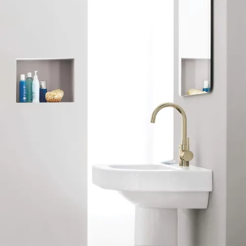 Miniatura 2 de GROHE 32138EN2 Concetto - Grifo de baño de una sola manija, níquel cepillado InfinityFinish