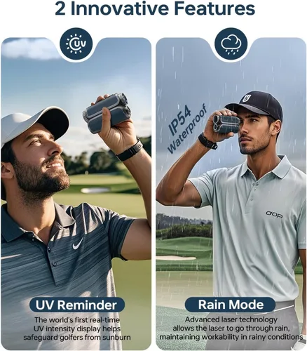 Miniatura 6 de Range Finder Golf S2,Premium Touchscreen & Automatic Brightness Adjustment High Precision Golf Range Finder,Flag Lock Vibration,Golf Rangefinder