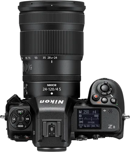 Miniatura 6 de Nikon Z 8 con lente de zoom Cámara híbrida profesional de fotograma completo sin espejo para fotos/vídeo con lente de 24-120 mm f/4 Modelo Nikon