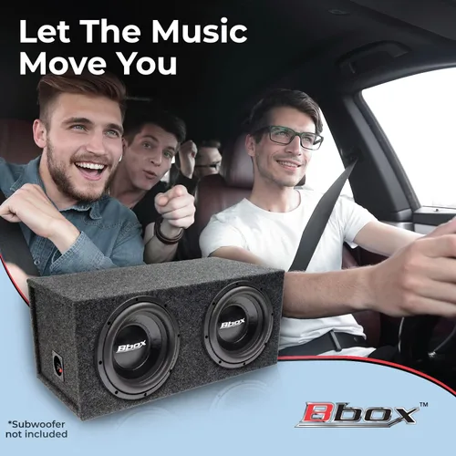 Miniatura 3 de Bbox - Caja de subwoofer doble sellada de 12 pulgadas, cajas y carcasas de subwoofer para automóvil con doble sellado sintonizado para audio
