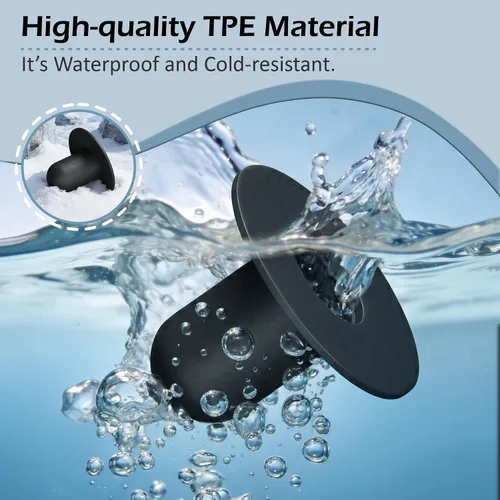 Miniatura 3 de Tapones de piscina para piscina sobre el suelo, paquete de 4 con abrazaderas, para piscinas Bestway e Intex de reemplazo de tapón de orificio