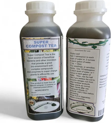 Miniatura 4 de Super Compost Tea_P (16oz - 1 pinta) Natural y orgánico para fertilizante alimentario vegetal y eficiencia de crecimiento.